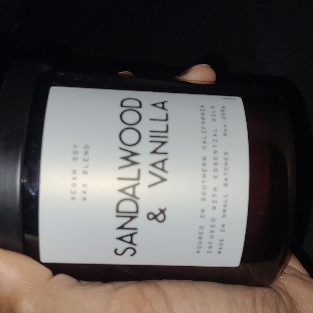 🤎Sandalwood & Vanilla Candle🤎9oz